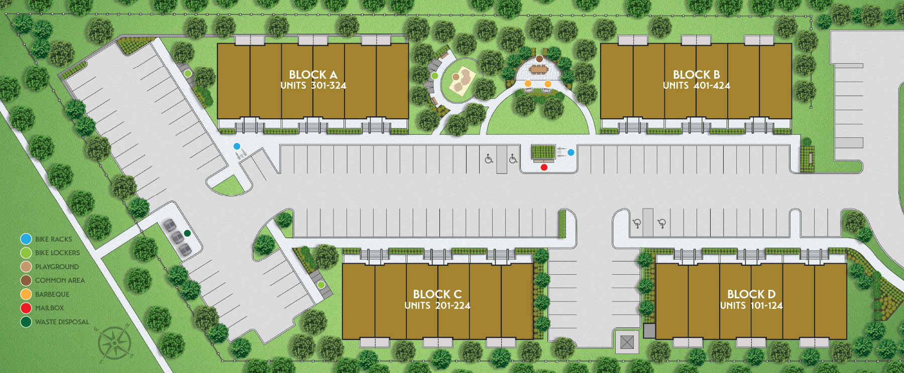 Marquis Towns siteplan