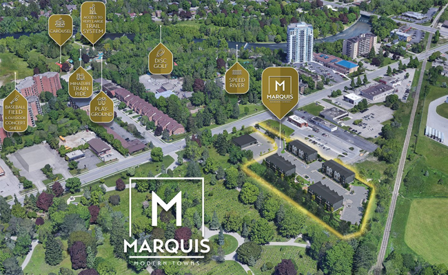 Marquis Modern Towns siteplan